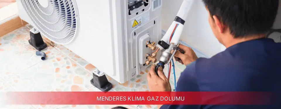 Menderes İlçemi Kumtel Klima Gaz Dolumu