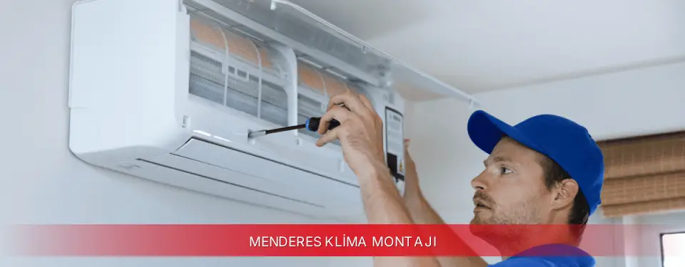 Menderes İlçemi Kumtel Klima Montajı